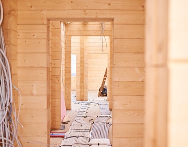 Holzhaus wird Ökologisch Saniert in Aachen