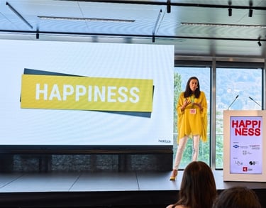 Aurelie Litynski Signature Keynote on Positive Psychology to Boost Employee's Happiness aPerformance