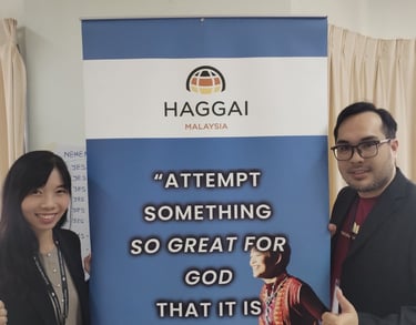 photo with Ethel at haggai