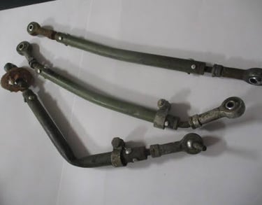 Skymaster Nose Gear Steering Rods