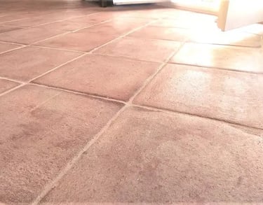 sol traité ciré