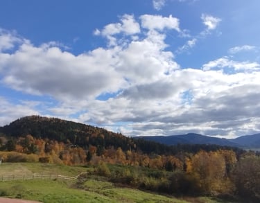 Vue sur le Saint Mont