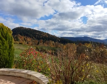 Vue sur le Saint Mont