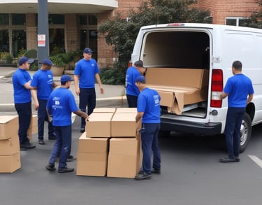 a man riding a skateboard down a street next to tall buildings