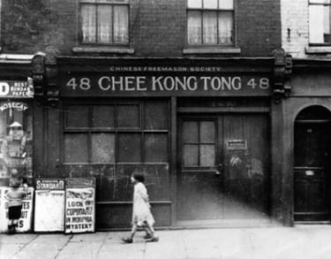 Chinatown in Limehouse, 1926
