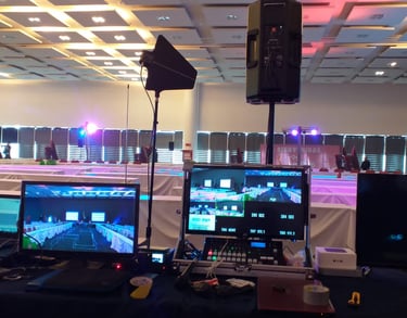 renta de equipo de audio profesional,  circuito cerrado con swicher y pantallas