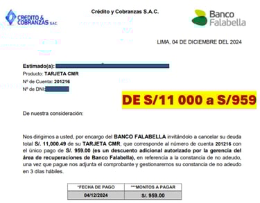 a lettered notice to the bank of the bank of the bank of the bank