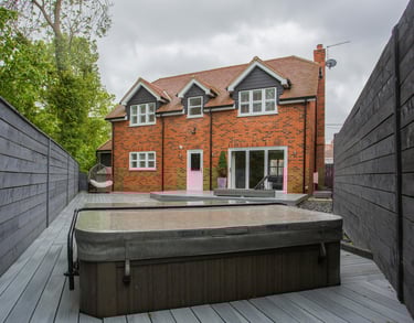 new house build completed by pbp services in evesham