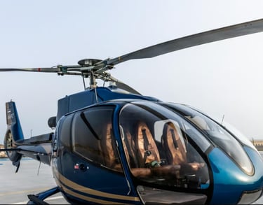 Helicopter tour