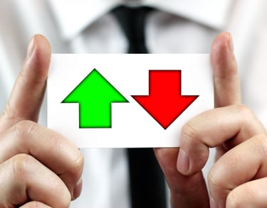 imagem da palavra ativo e passivo referindo a rentabilidade financeira.