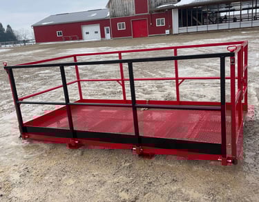 custom made lift for forklift bobcat telehandler ect