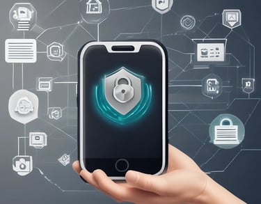 a man riding a skateboard down a street next to tall buildings