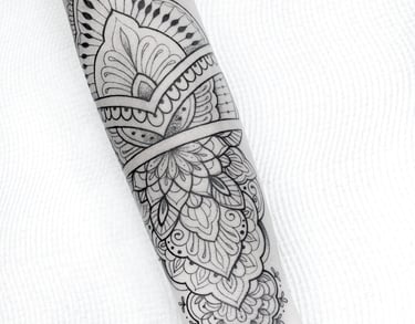 Mandala tattoo professional