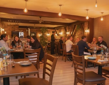 Fusion Clan Restaurant interior Warwick