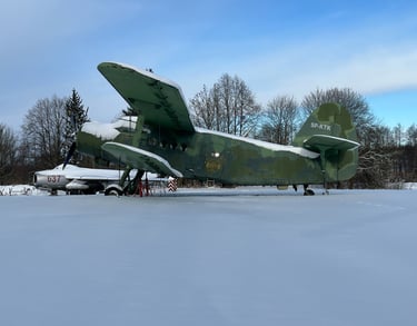 Plane museum on the way to the wolfs lair