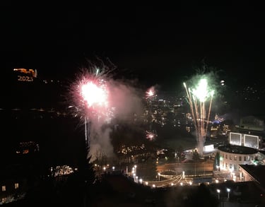 New Years Eve / New Years Day, Lake Bled, Slovenia