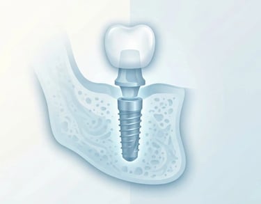 Impianto dentale su dente singolo