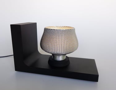 aluminium 3d printed lamp shade