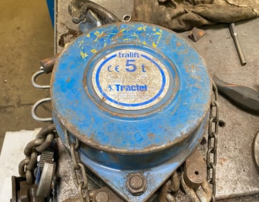 palan manuel tralift 5000 KG