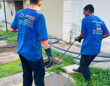 desentupimento de esgoto