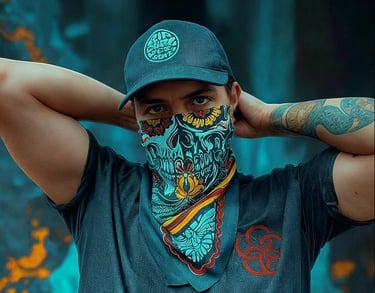 Dhash Dhasher, artista mexicano, muralista, diseñador gráfico y digital