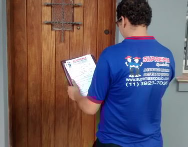 técnico de desentupidora