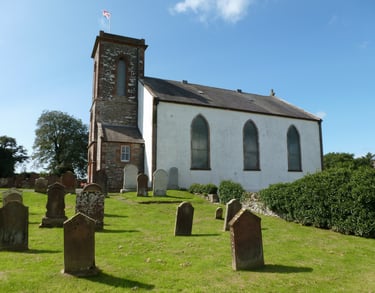 The churchyard at Whithorn - a burial place from the early medieval period onwards