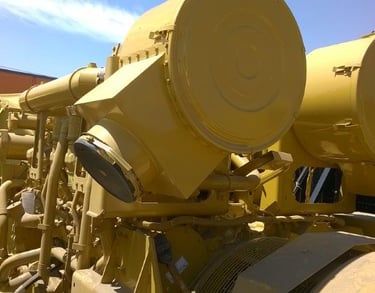 Surplus Caterpillar 3512B, 1200kW, 600v. 50 Hz