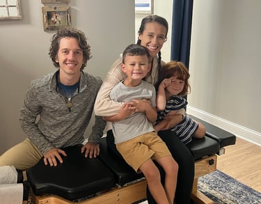 Parent and child visiting pediatric chiropractor Franklin TN
