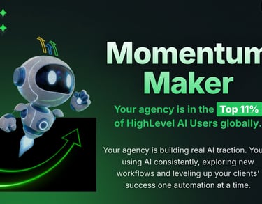 GoHighLevel dashboard managing customer pipeline for Northern Virginia contractor
