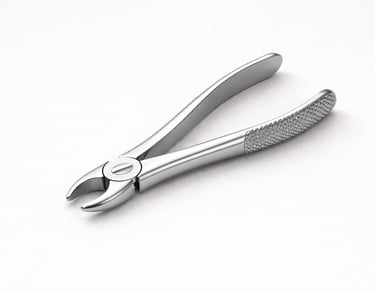 Pediatric dental extraction forceps stainless steel CE certified