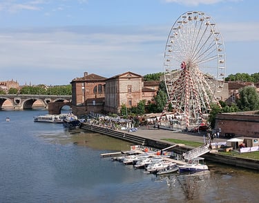 Ferris Wheel on the Garonne, Toulouse
