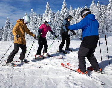 ski fahren lernen in Seefeld