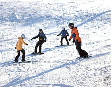 snowboard fahren lernen in Seefeld