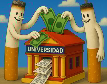 La influencia de las tabacaleras en la ciencia