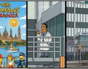 Los simpson en Zaragoza