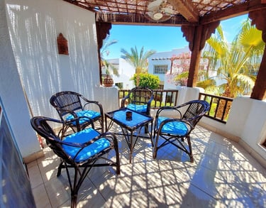 2 BEDROOM APARTMENT WITH SPACIOUS BALCONY IN DELTA SHARM 