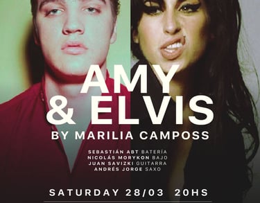 MARILIA CAMPOSS SE PRESENTA EN THE LIFT CLUB DE JAZZ EN PALERMO CON SU SHOW AMY & ELVIS NIGHT 