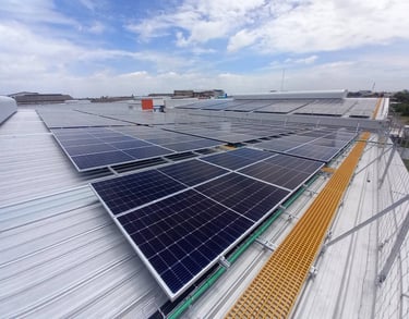 ผลงานติดตั้งโซลาร์เซลล์จากกรีนเนเจอร์ โกลโบล