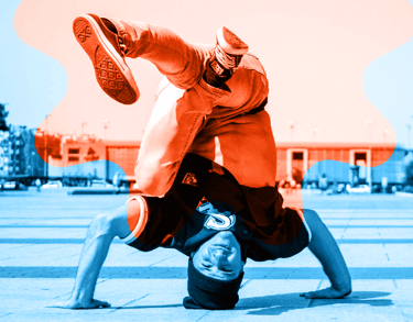 photo de danseur breakdance