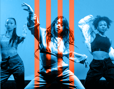 Groupe de danseuses