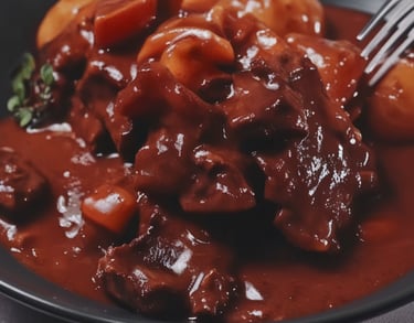 French beef bourguignon