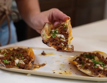 Cheesy Ground Beef Crunchy Tacos