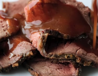 Easy Roast Beef Recipe with Rich Beef Gravy