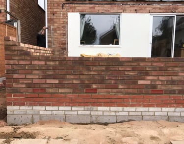 brickwork in worcester built by Lakes building and plastering services