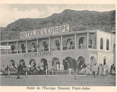 Hotel De L'Europe, Steamer Point, Aden