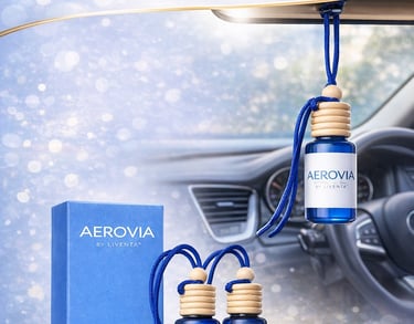Aerovia - car hanging perfume bottle - 6 ml