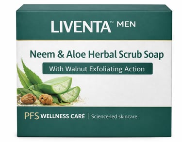 Liventa men scrub soap
