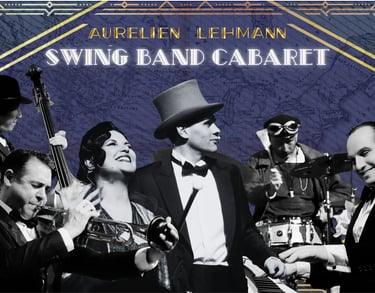 Aurélien Lehmann et son Swing Band Cabaret - Le Spectacle musical Années 20 entre jazz et comédie