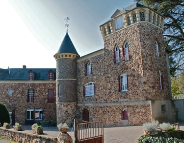 Château situé dans les Yvelines